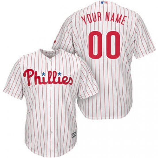 Men Women Youth All Size Philadelphia Phillies Majestic White Red Home Cool Base Custom Jersey 3 Men Women Youth All Size Philadelphia Phillies Majestic White Red Home Cool Base Custom Jersey 3