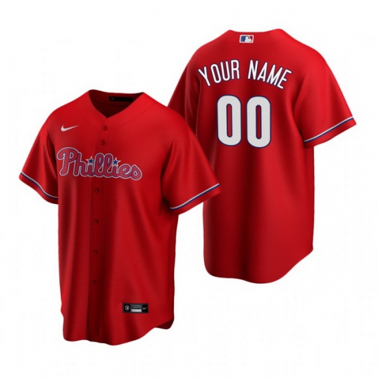 Men Women Youth Toddler All Size Philadelphia Phillies Custom Nike Red Stitched MLB Cool Base Jersey Men Women Youth Toddler All Size Philadelphia Phillies Custom Nike Red Stitched MLB Cool Base Jersey