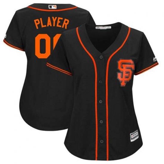 Men Women Youth All Size San Francisco Cool Base Custom MLB Jersey Black I Men Women Youth All Size San Francisco Cool Base Custom MLB Jersey Black I