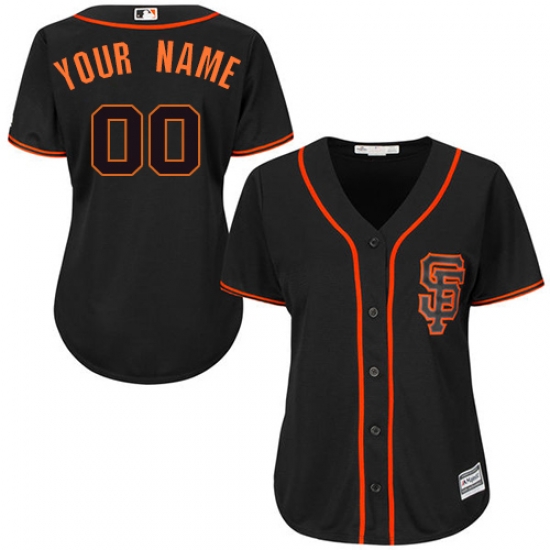 Men Women Youth All Size San Francisco Cool Base Custom MLB Jersey Black Men Women Youth All Size San Francisco Cool Base Custom MLB Jersey Black