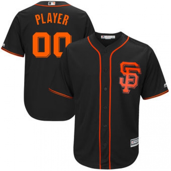 Men Women Youth All Size San Francisco Giants Majestic Black Alternate 2017 Cool Base Custom Jersey 3 Men Women Youth All Size San Francisco Giants Majestic Black Alternate 2017 Cool Base Custom Jersey 3
