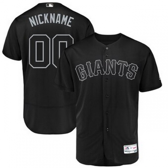 Men Women Youth Toddler All Size San Francisco Giants Majestic 2019 Players Weekend Flex Base Authentic Roster Custom Black Jersey Men Women Youth Toddler All Size San Francisco Giants Majestic 2019 Players Weekend Flex Base Authentic Roster Custom Black Jersey