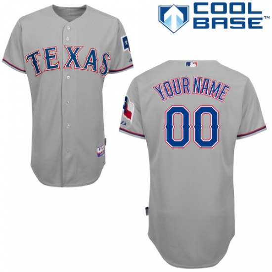 Men Women Youth All Size Texas Rangers Customized Cool Base Jersey Grey 3 Men Women Youth All Size Texas Rangers Customized Cool Base Jersey Grey 3