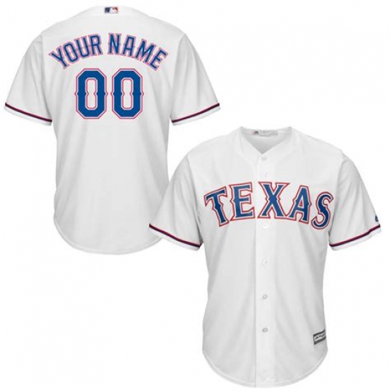 Men Women Youth All Size Texas Rangers Customized Cool Base Jersey White 3 Men Women Youth All Size Texas Rangers Customized Cool Base Jersey White 3