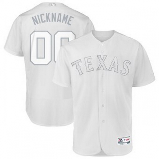 Men Women Youth Toddler All Size Texas Rangers Majestic 2019 Players Weekend Flex Base Authentic Roster Custom White Jersey Men Women Youth Toddler All Size Texas Rangers Majestic 2019 Players Weekend Flex Base Authentic Roster Custom White Jersey