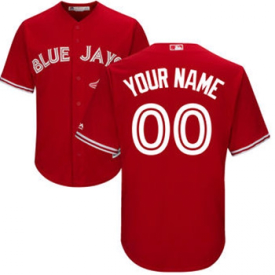 Men Women Youth All Size Toronto Blue Jays Cool Base Custom Jersey Red Men Women Youth All Size Toronto Blue Jays Cool Base Custom Jersey Red