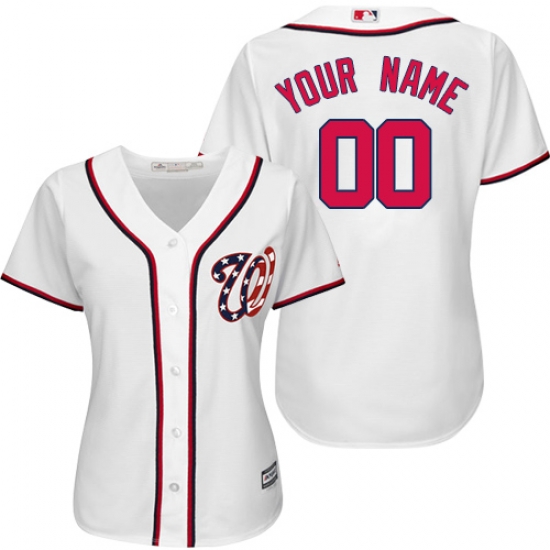 Men Women Youth All Size Washington Nationals Cool Base Custom Jersey White Men Women Youth All Size Washington Nationals Cool Base Custom Jersey White