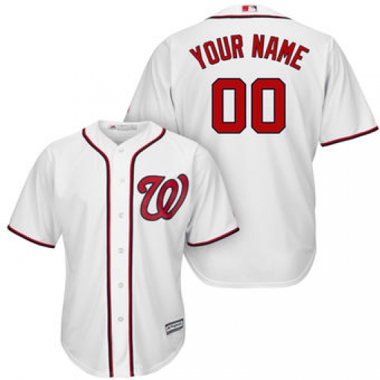 Men Women Youth All Size Washington Nationals Majestic Cool Base Custom Jersey White 3 Men Women Youth All Size Washington Nationals Majestic Cool Base Custom Jersey White 3