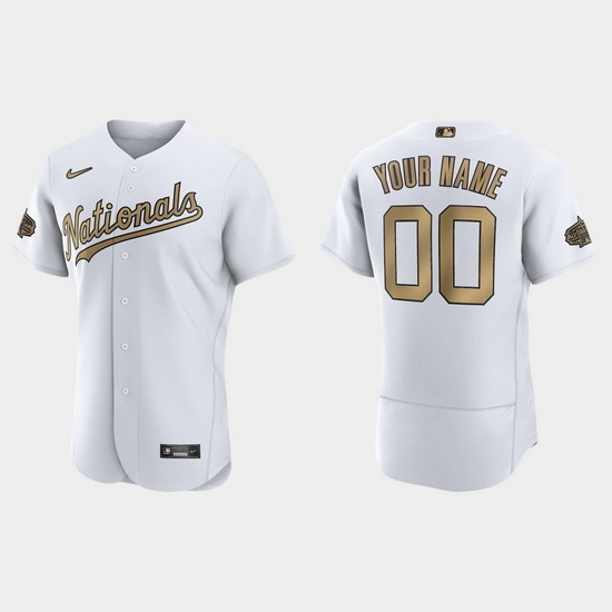Men Women Youth Custom Washington Nationals 2022 Mlb All Star Game Authentic White Jersey Men Women Youth Custom Washington Nationals 2022 Mlb All Star Game Authentic White Jersey
