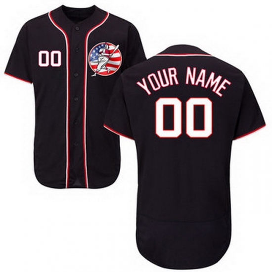Men Women Youth Toddler All Size Washington Nationals Black Customized Flexbase New Design Jersey Men Women Youth Toddler All Size Washington Nationals Black Customized Flexbase New Design Jersey