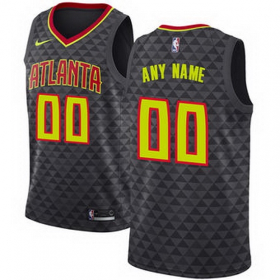 Men Women Youth Toddler All Size Atlanta Hawks Nike Black Swingman Custom Icon Edition Jersey Men Women Youth Toddler All Size Atlanta Hawks Nike Black Swingman Custom Icon Edition Jersey