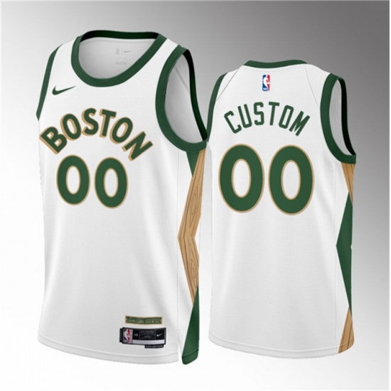 Men Women youth Boston Celtics Active Pllayer Custom White 2023 24 City Edition Stitched Basketball Jersey Men Women youth Boston Celtics Active Pllayer Custom White 2023 24 City Edition Stitched Basketball Jersey