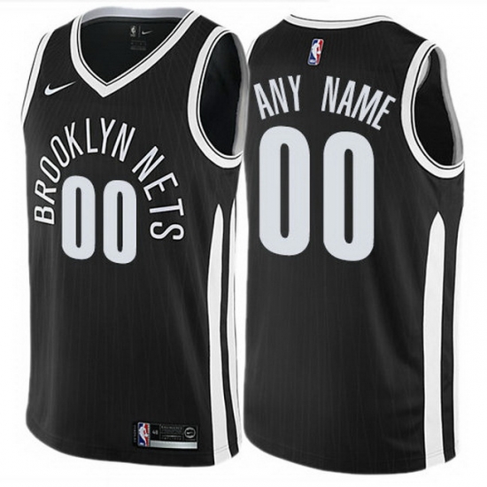 Men Women Youth Toddler All Size Nike Brooklyn Nets Customized Authentic Black NBA City Edition Jersey Men Women Youth Toddler All Size Nike Brooklyn Nets Customized Authentic Black NBA City Edition Jersey