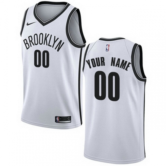 Men Women Youth Toddler All Size Nike Brooklyn Nets Customized Authentic White NBA Association Edition Jersey Men Women Youth Toddler All Size Nike Brooklyn Nets Customized Authentic White NBA Association Edition Jersey