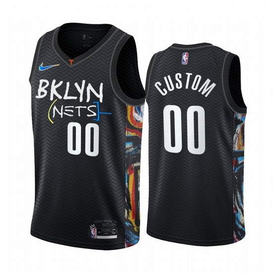 Men Women Youth Toddler Brooklyn Nets Black City Edition Custom Nike NBA Stitched Jersey Men Women Youth Toddler Brooklyn Nets Black City Edition Custom Nike NBA Stitched Jersey