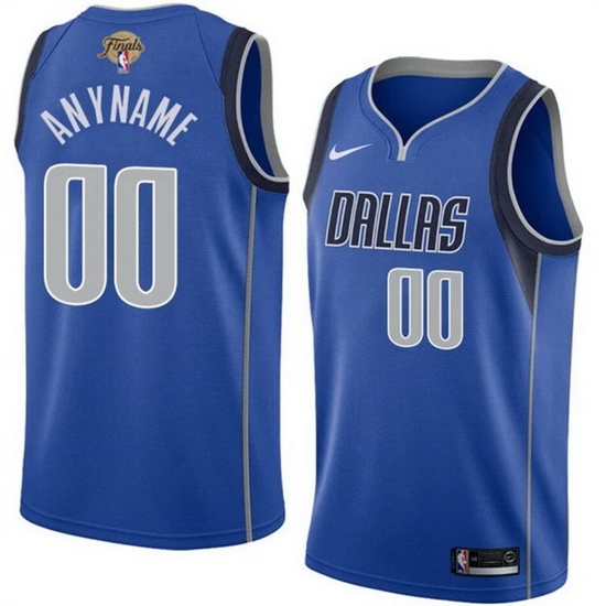 Men Dallas Mavericks Active Player Custom Blue 2024 Finals Icon Edition Stitched Basketball Jersey Men Dallas Mavericks Active Player Custom Blue 2024 Finals Icon Edition Stitched Basketball Jersey