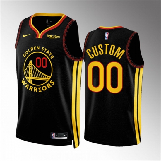 Men Women youth Golden State Warriors Active Player Custom Black 2023 24 City Edition Stitched Basketball Jerseys Men Women youth Golden State Warriors Active Player Custom Black 2023 24 City Edition Stitched Basketball Jerseys