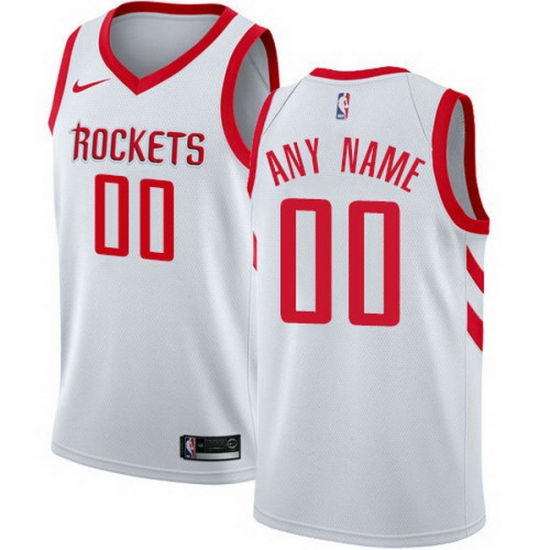 Men Women Youth Toddler All Size Nike Houston Rockets Customized Swingman White Home NBA Association Edition Jersey Men Women Youth Toddler All Size Nike Houston Rockets Customized Swingman White Home NBA Association Edition Jersey