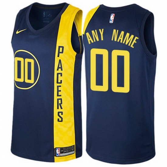 Men Women Youth Toddler All Size Nike Indiana Pacers Customized Authentic Navy Blue NBA City Edition Jersey Men Women Youth Toddler All Size Nike Indiana Pacers Customized Authentic Navy Blue NBA City Edition Jersey