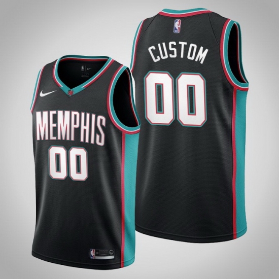 Men Women Youth Toddler All Size Memphis Grizzlies Custom 00 Black 20th Season Throwbacks Jersey Men Women Youth Toddler All Size Memphis Grizzlies Custom 00 Black 20th Season Throwbacks Jersey