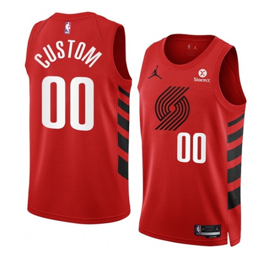 Men Women Youth Toddler Portland Trail Blazers Active Player Custom 2022 23 Red Statement Edition Swingman Stitched Basketball Jersey Men Women Youth Toddler Portland Trail Blazers Active Player Custom 2022 23 Red Statement Edition Swingman Stitched Basketball Jersey