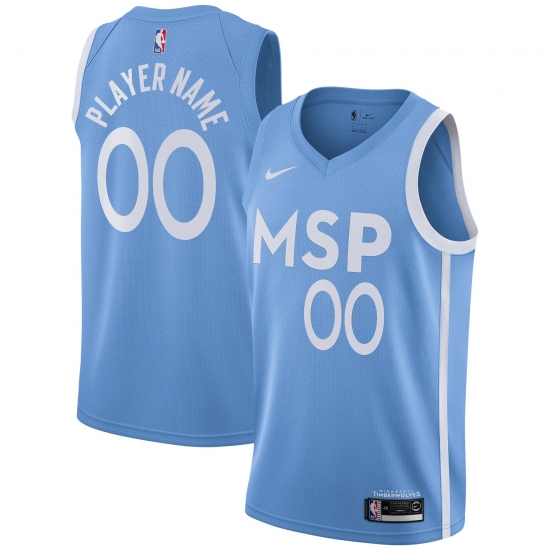 Men Women Youth Toddler Minnesota Timberwolves Light Blue Custom Nike NBA Stitched Jersey Men Women Youth Toddler Minnesota Timberwolves Light Blue Custom Nike NBA Stitched Jersey