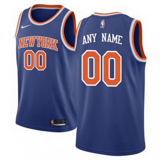 Men Women Youth Toddler All Size New York Knicks Nike Blue Swingman Custom Icon Edition Jersey Men Women Youth Toddler All Size New York Knicks Nike Blue Swingman Custom Icon Edition Jersey