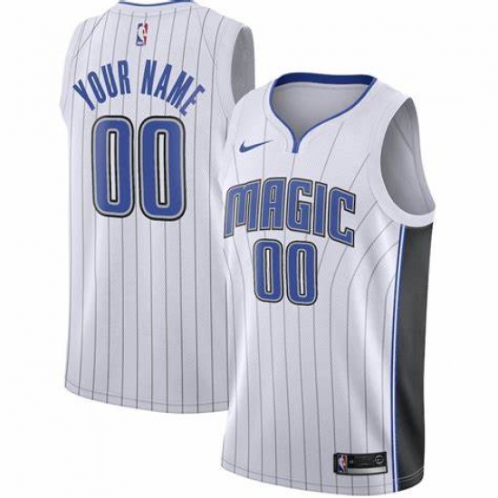 Men Women Youth Toddler Orlando Magic White Custom Nike NBA Stitched Jersey Men Women Youth Toddler Orlando Magic White Custom Nike NBA Stitched Jersey