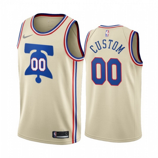 Men Women youth Nike 76ers Custom Cream NBA Swingman 2020 21 Earned Edition Jersey Men Women youth Nike 76ers Custom Cream NBA Swingman 2020 21 Earned Edition Jersey