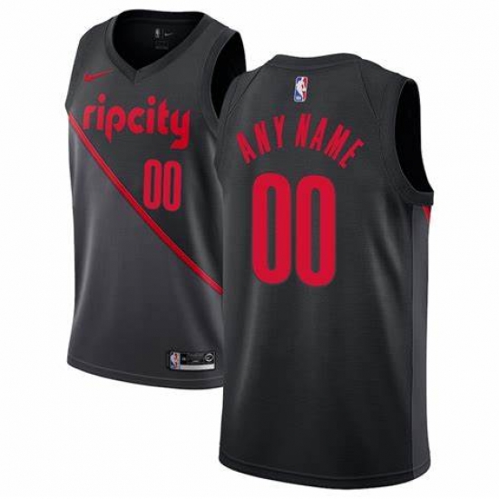 Men Women Youth Toddler Portland Blazers Black Custom Nike NBA Stitched Jersey Men Women Youth Toddler Portland Blazers Black Custom Nike NBA Stitched Jersey