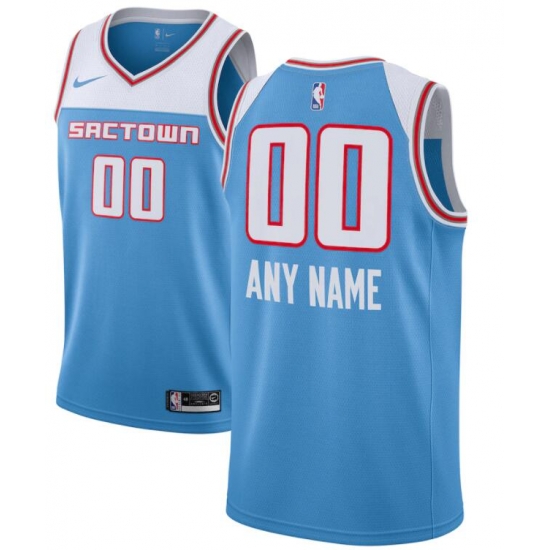 Men Women Youth Toddler Sacramento Kings Light Blue Custom Nike NBA Stitched Jersey Men Women Youth Toddler Sacramento Kings Light Blue Custom Nike NBA Stitched Jersey