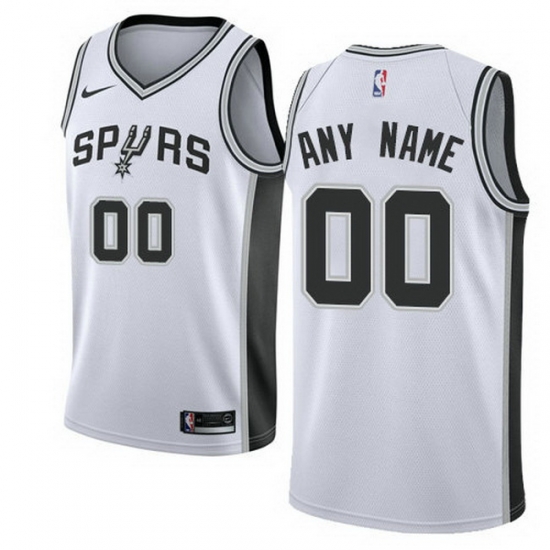 Men Women Youth Toddler All Size Nike San Antonio Spurs Customized Swingman White Home NBA Association Edition Jersey Men Women Youth Toddler All Size Nike San Antonio Spurs Customized Swingman White Home NBA Association Edition Jersey