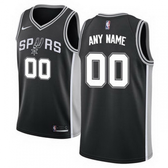 Men Women Youth Toddler All Size San Antonio Spurs Nike Black Swingman Custom Icon Edition Jersey Men Women Youth Toddler All Size San Antonio Spurs Nike Black Swingman Custom Icon Edition Jersey
