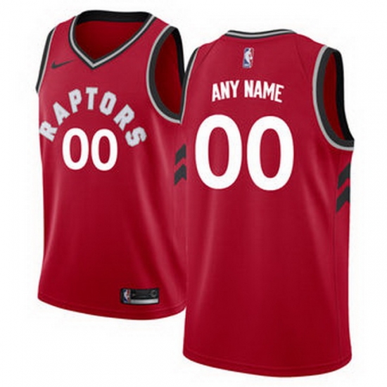 Men Women Youth Toddler All Size Toronto Raptors Nike Red Swingman Custom Icon Edition Jersey Men Women Youth Toddler All Size Toronto Raptors Nike Red Swingman Custom Icon Edition Jersey