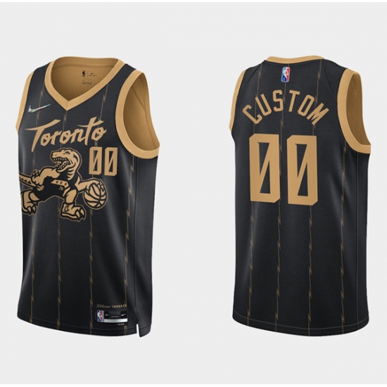 Men Women Youth Toddler Toronto Raptors Active Player Custom 2021 22 City Edition Black 75th Anniversary Swingman Stitched Basketball Jersey Men Women Youth Toddler Toronto Raptors Active Player Custom 2021 22 City Edition Black 75th Anniversary Swingman Stitched Basketball Jersey