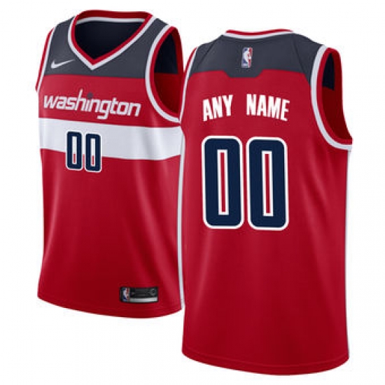 Men Women Youth Toddler Washington Wizards Nike Red Swingman Custom Icon Edition Jersey Men Women Youth Toddler Washington Wizards Nike Red Swingman Custom Icon Edition Jersey