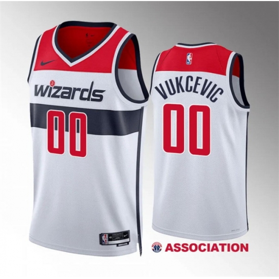 Men Women youth Washington Wizards 00 Tristan Vukcevic White Association Edition Stitched Basketball Jersey Men Women youth Washington Wizards 00 Tristan Vukcevic White Association Edition Stitched Basketball Jersey