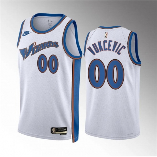 Men Women youth Washington Wizards 00 Tristan Vukcevic White Classic Edition Stitched Basketball Jersey Men Women youth Washington Wizards 00 Tristan Vukcevic White Classic Edition Stitched Basketball Jersey