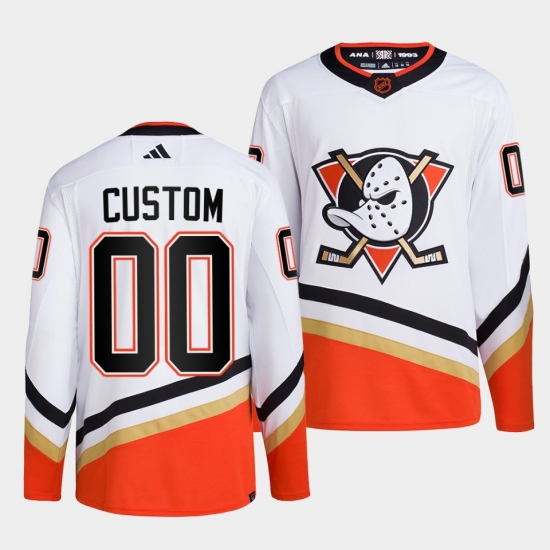 Men Women Youth Anaheim Ducks Custom White 2022 23 Reverse Retro Stitched Jersey Men Women Youth Anaheim Ducks Custom White 2022 23 Reverse Retro Stitched Jersey