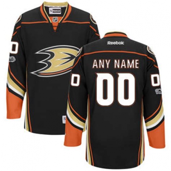 Men Women Youth Toddler NHL Black Jersey - Customized Reebok Anaheim Ducks Third Men Women Youth Toddler NHL Black Jersey - Customized Reebok Anaheim Ducks Third