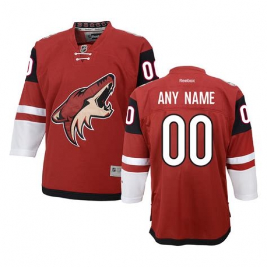 Men Women Youth Toddler NHL Red Jersey - Customized Reebok Arizona Coyotes Third Men Women Youth Toddler NHL Red Jersey - Customized Reebok Arizona Coyotes Third