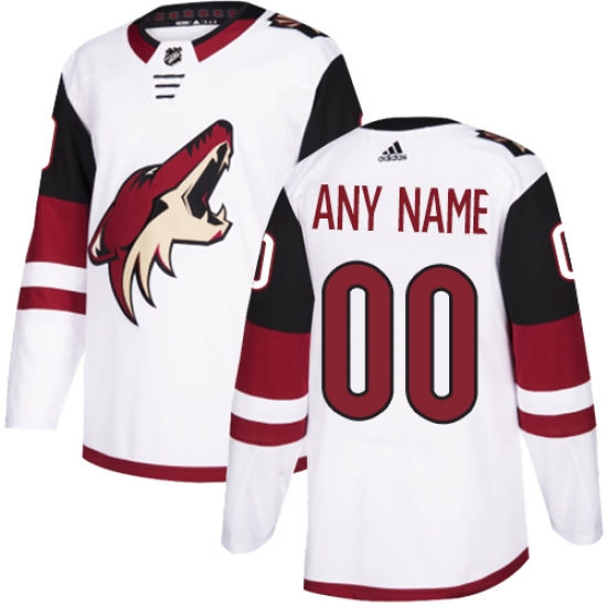 Men Women Youth Toddler NHL White Jersey - Customized Adidas Arizona Coyotes Away Men Women Youth Toddler NHL White Jersey - Customized Adidas Arizona Coyotes Away