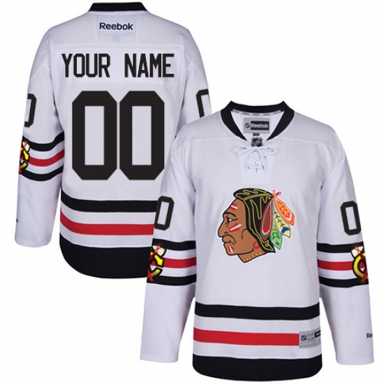 Men Women Youth Toddler Youth White Jersey - Customized Reebok Chicago Blackhawks 2017 Winter Classic Men Women Youth Toddler Youth White Jersey - Customized Reebok Chicago Blackhawks 2017 Winter Classic