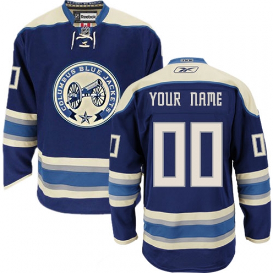 Men Women Youth Toddler Youth Navy Blue Jersey - Customized Reebok Columbus Blue Jackets Third Men Women Youth Toddler Youth Navy Blue Jersey - Customized Reebok Columbus Blue Jackets Third