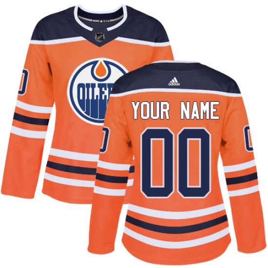 Men Women Youth Toddler Orange Jersey - Customized Adidas Edmonton Oilers Home II Men Women Youth Toddler Orange Jersey - Customized Adidas Edmonton Oilers Home II