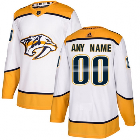 Men Women Youth Toddler Youth White Jersey - Customized Adidas Nashville Predators Away Men Women Youth Toddler Youth White Jersey - Customized Adidas Nashville Predators Away