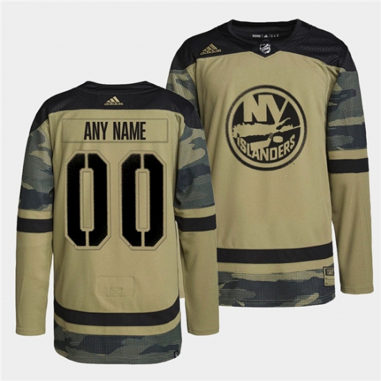 Men New York Islanders Active Player Custom 2022 Camo Military Appreciation Night Stitched jersey Men New York Islanders Active Player Custom 2022 Camo Military Appreciation Night Stitched jersey