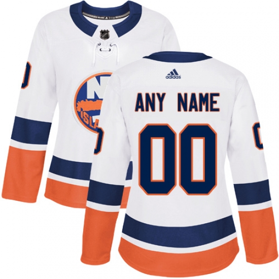 Men Women Youth Toddler White Jersey - Customized Adidas New York Islanders Away II Men Women Youth Toddler White Jersey - Customized Adidas New York Islanders Away II