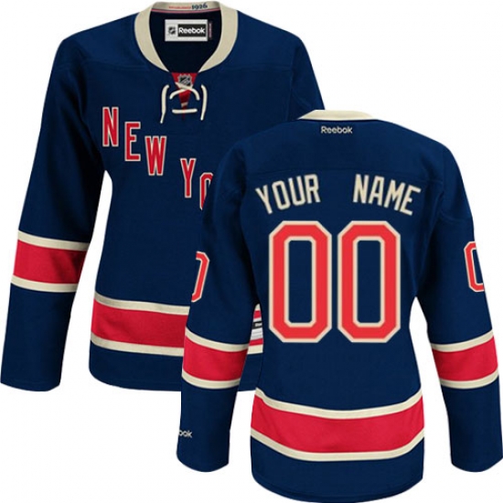 Men Women Youth Toddler Navy Blue Jersey - Customized Reebok New York Rangers Third II Men Women Youth Toddler Navy Blue Jersey - Customized Reebok New York Rangers Third II