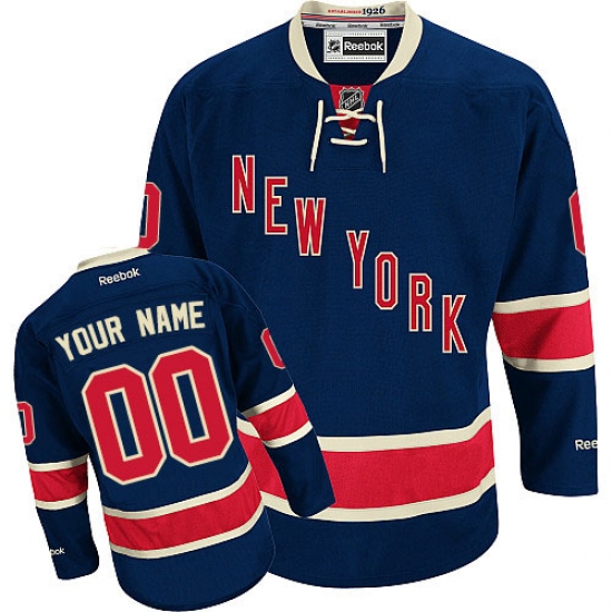 Men Women Youth Toddler Navy Blue Jersey - Customized Reebok New York Rangers Third Men Women Youth Toddler Navy Blue Jersey - Customized Reebok New York Rangers Third